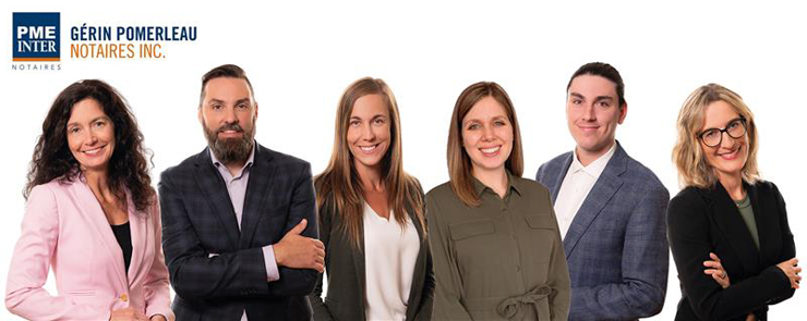 Emploi de Notaire en droit immobilier pour Gérin Pomerleau Notaires inc.